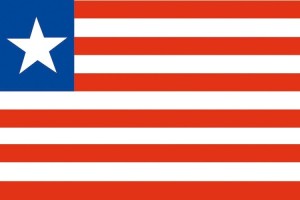 Bandera de despacho de Liberia de alta calidad