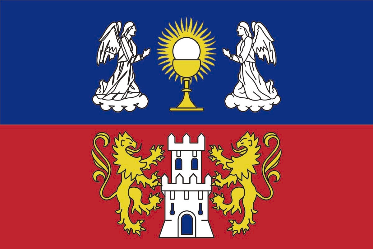 Bandera de despacho de Lugo provincia de alta calidad