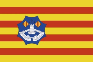 Bandera de despacho de Menorca de alta calidad