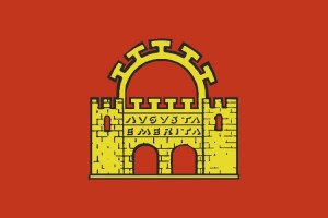 Bandera de despacho de Mérida de alta calidad