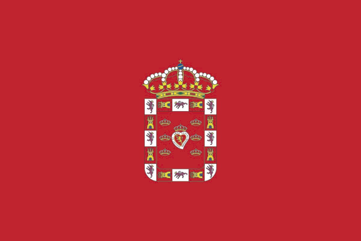 Bandera de despacho de Murcia con escudo de alta calidad