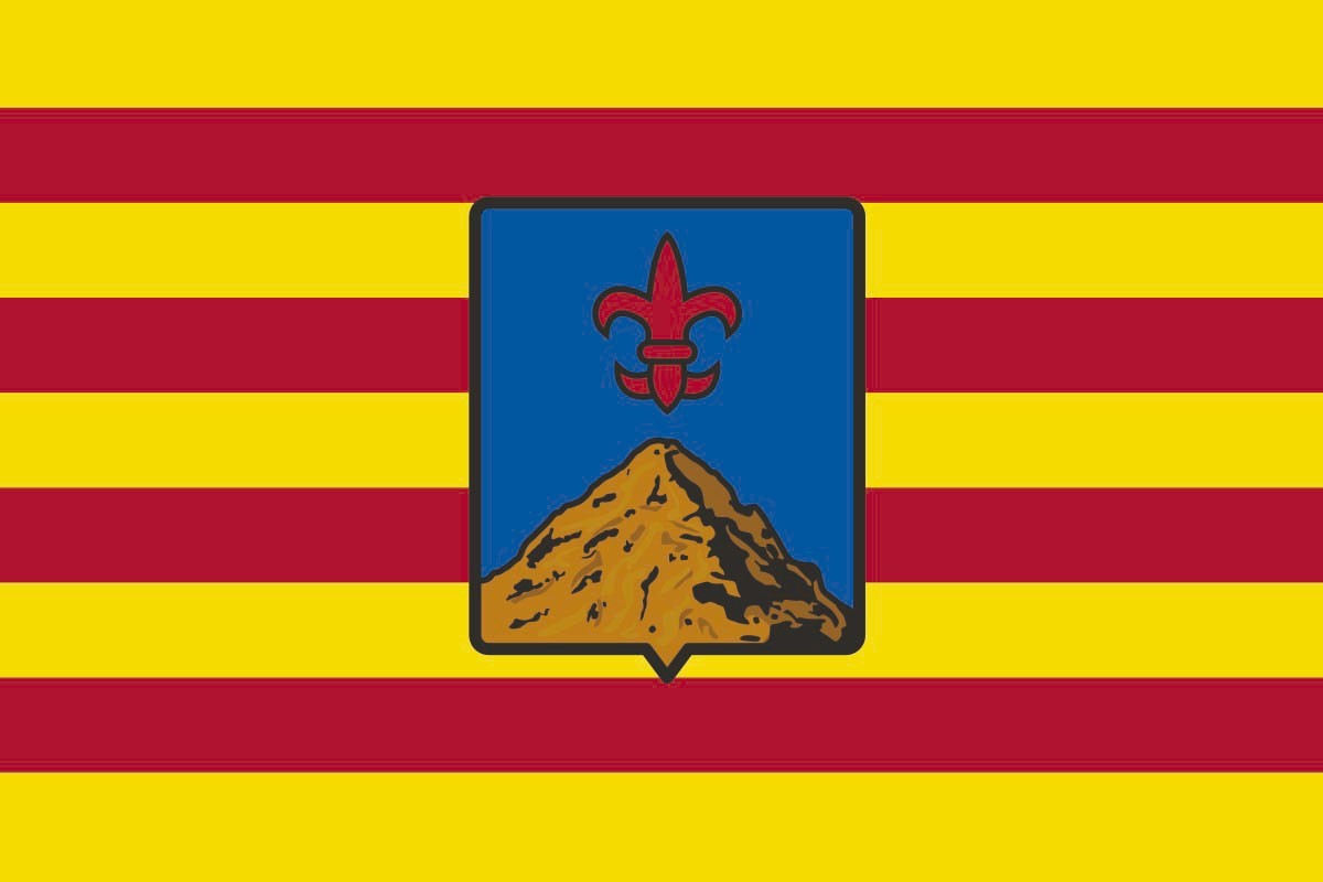 Bandera de Montuïri de alta calidad para exterior Bandera de Montuïri de alta calidad para exterior