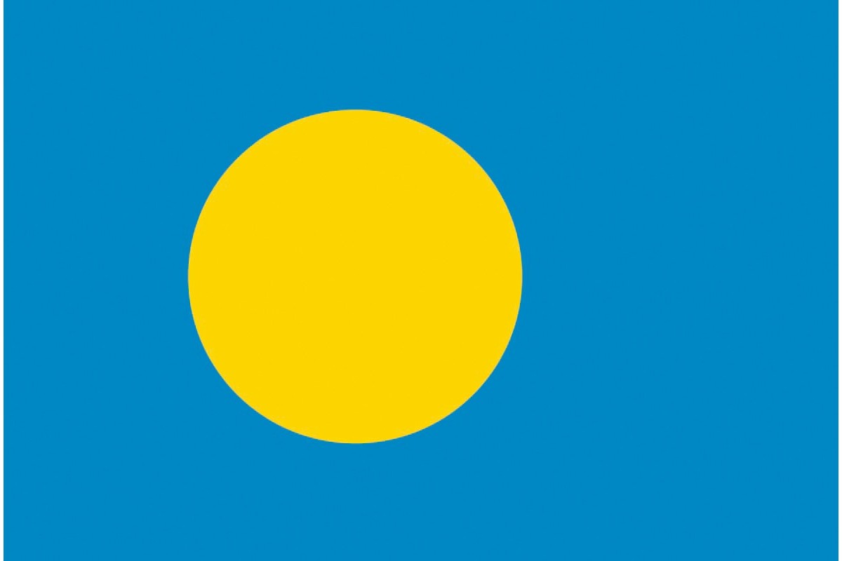 Bandera de despacho de Palaos de alta calidad Bandera de despacho de Palaos de alta calidad