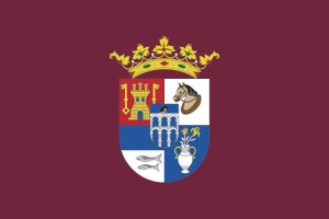 Bandera de despacho de Segovia provincia de alta calidad Bandera de despacho de Segovia provincia de alta calidad