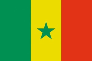 Bandera de despacho de Senegal de alta calidad