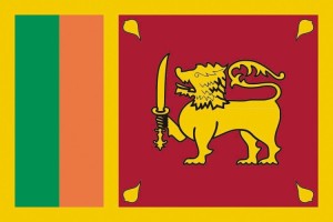 Bandera de despacho de Sri Lanka de alta calidad Bandera de despacho de Sri Lanka de alta calidad