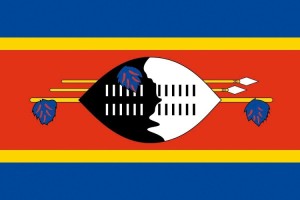 Bandera de despacho de Suazilandia de alta calidad