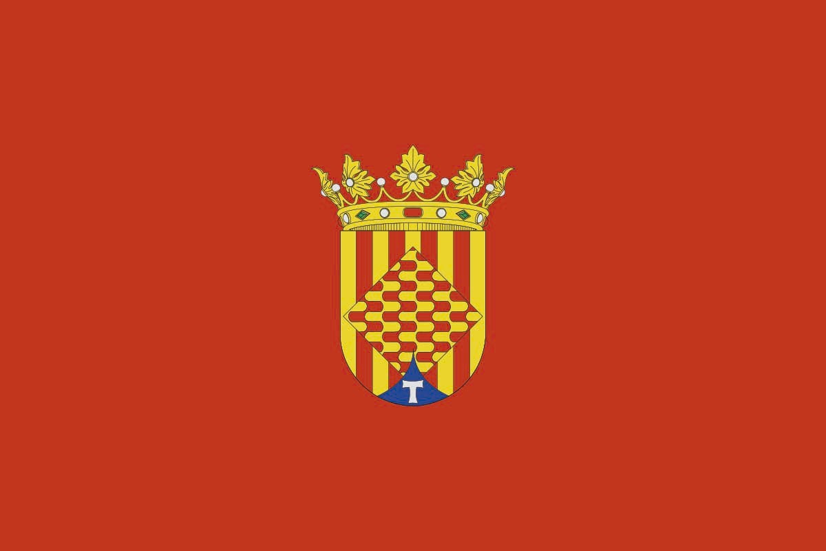 Bandera de despacho de Tarragona de alta calidad