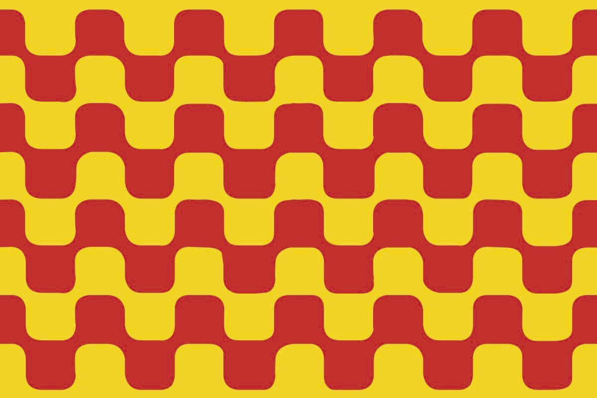 Bandera de despacho de Tarragona provincia de alta calidad Bandera de despacho de Tarragona provincia de alta calidad