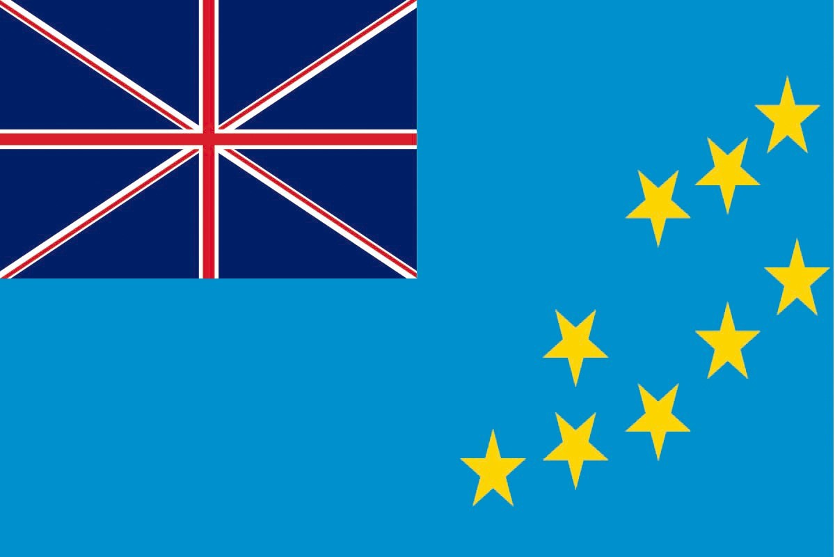 Bandera de despacho de Tuvalu de alta calidad Bandera de despacho de Tuvalu de alta calidad