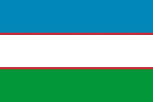 Bandera de despacho de Uzbekistan sin escudo de alta calidad Bandera de despacho de Uzbekistan sin escudo de alta calidad