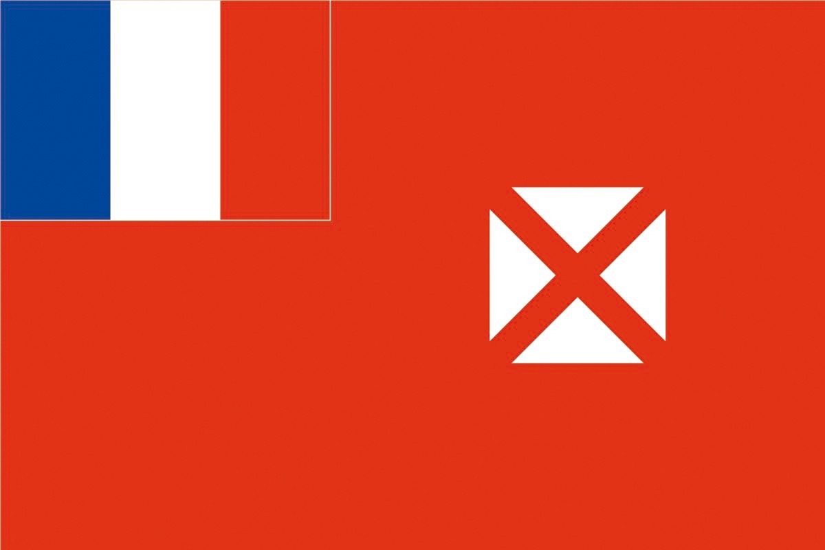 Bandera de despacho de Wallis y Futuna de alta calidad