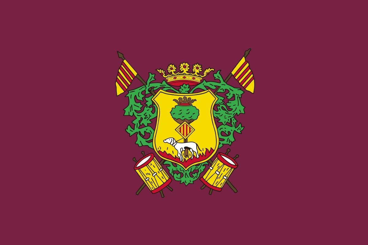 Bandera de despacho de Callosa de Segura de alta calidad