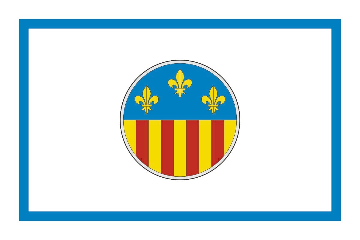 Bandera de Sant Lluís de alta calidad para exterior Bandera de Sant Lluís de alta calidad para exterior