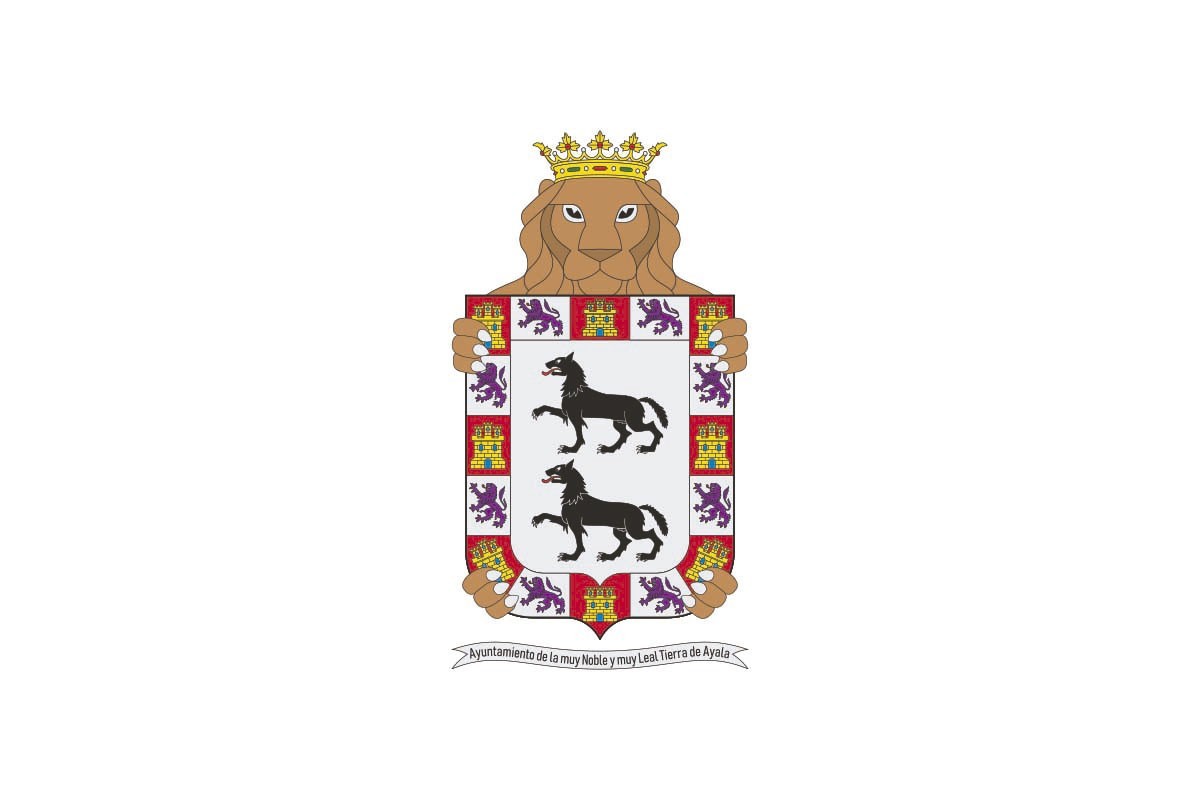 Bandera de despacho de Ayala de alta calidad Bandera de despacho de Ayala de alta calidad