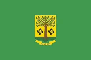 Bandera de despacho de Ajangiz de alta calidad