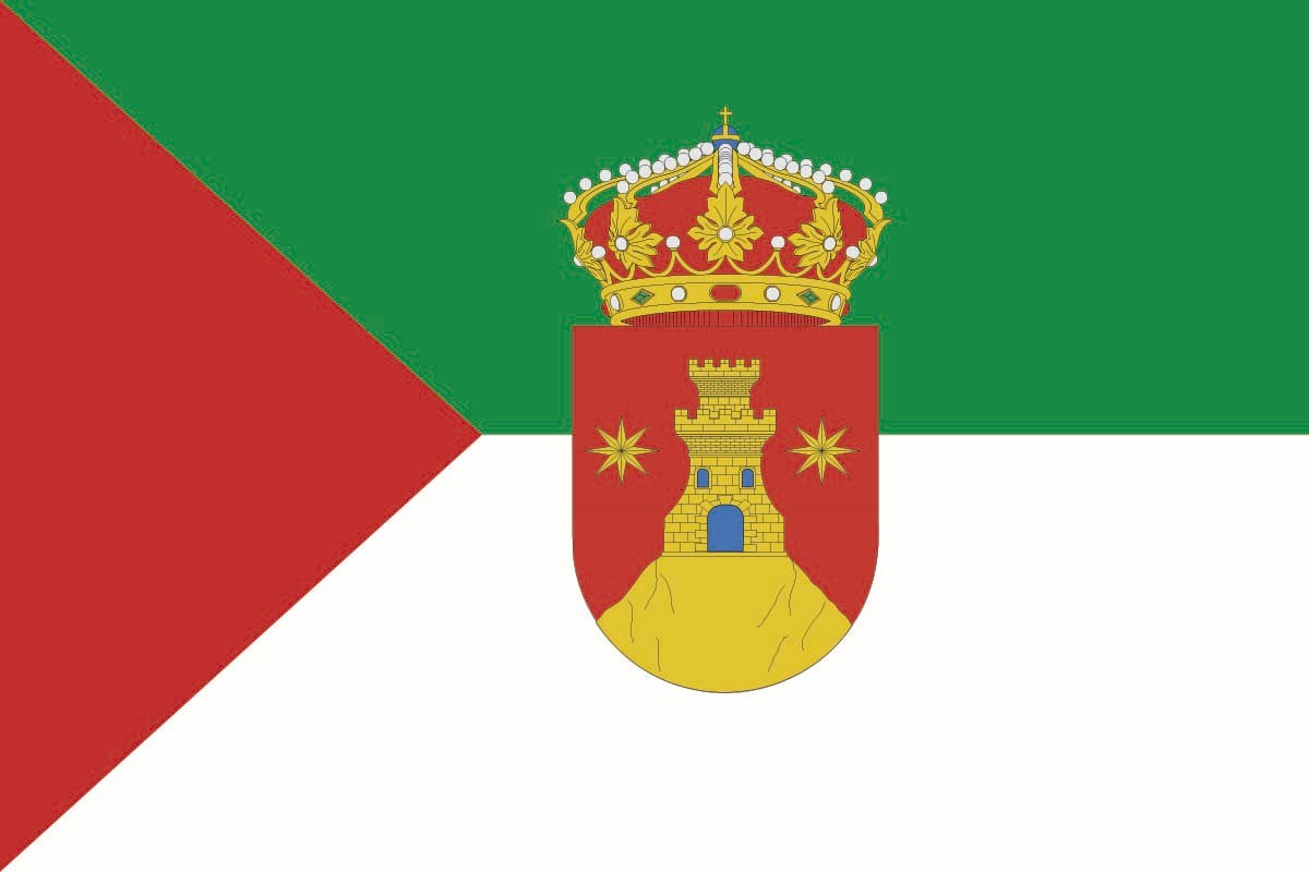 Bandera de Cabezón de la Sal de alta calidad para exterior