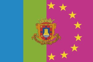 Bandera de Camargo de alta calidad para exterior 123