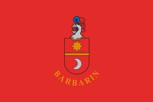 Bandera de despacho de Barbarin de alta calidad