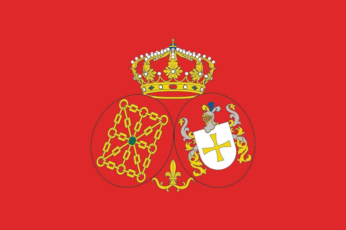 Bandera de despacho de Fustiñana de alta calidad