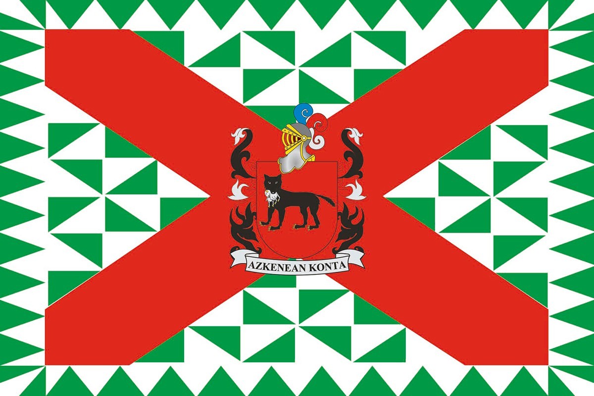 Bandera de despacho de Gallués de alta calidad