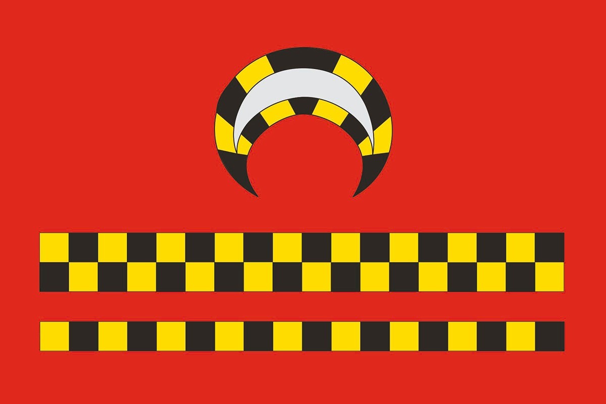 Bandera de despacho de Javier de alta calidad