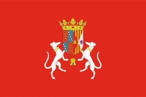 Bandera de despacho de Mendigorría de alta calidad