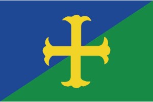 Bandera de Guriezo de alta calidad para exterior