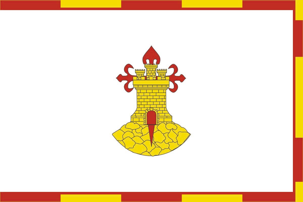 Bandera de despacho de Aledo de alta calidad