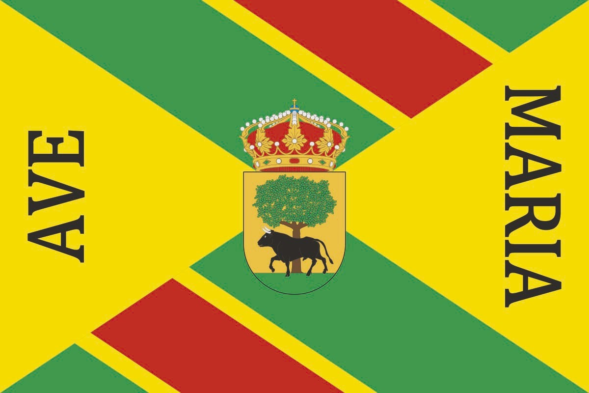 Bandera de despacho de Buitrago del Lozoya de alta calidad