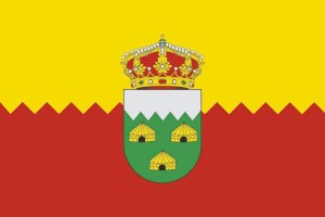 Bandera de despacho de Cabanillas de la Sierra de alta calidad