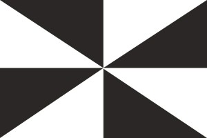 Bandera de Ceuta sin escudo de alta calidad para exterior 123