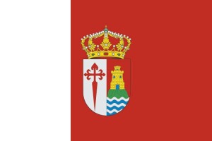 Bandera de despacho de Paracuellos de Jarama de alta calidad