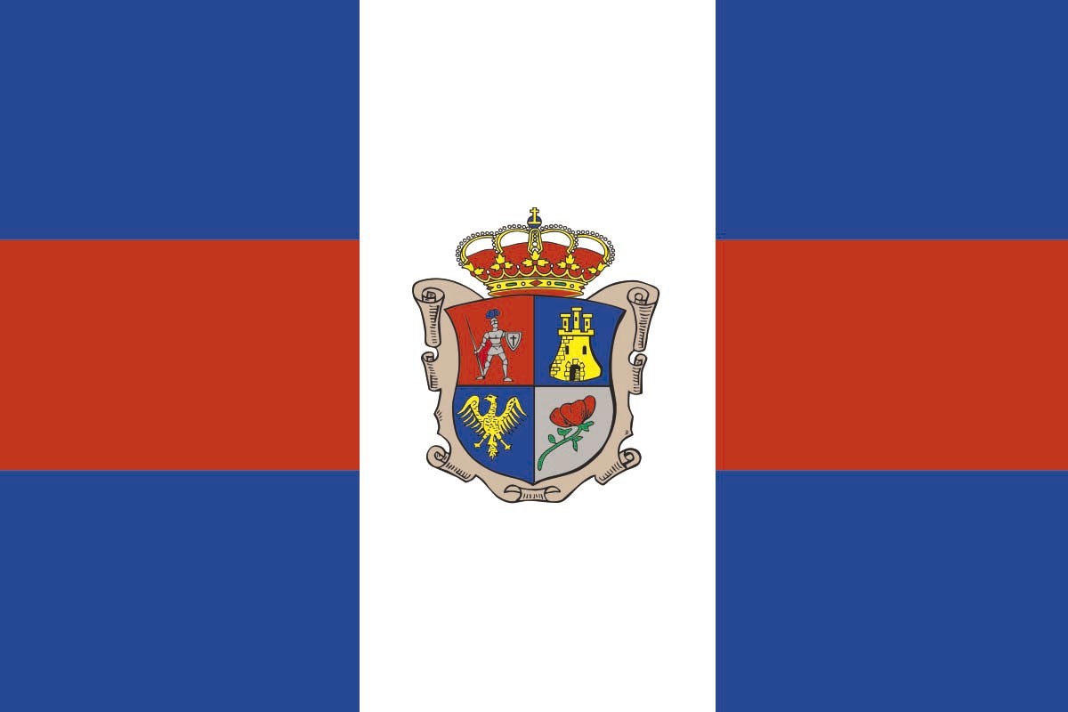 Bandera de Reinosa de alta calidad para exterior Bandera de Reinosa de alta calidad para exterior