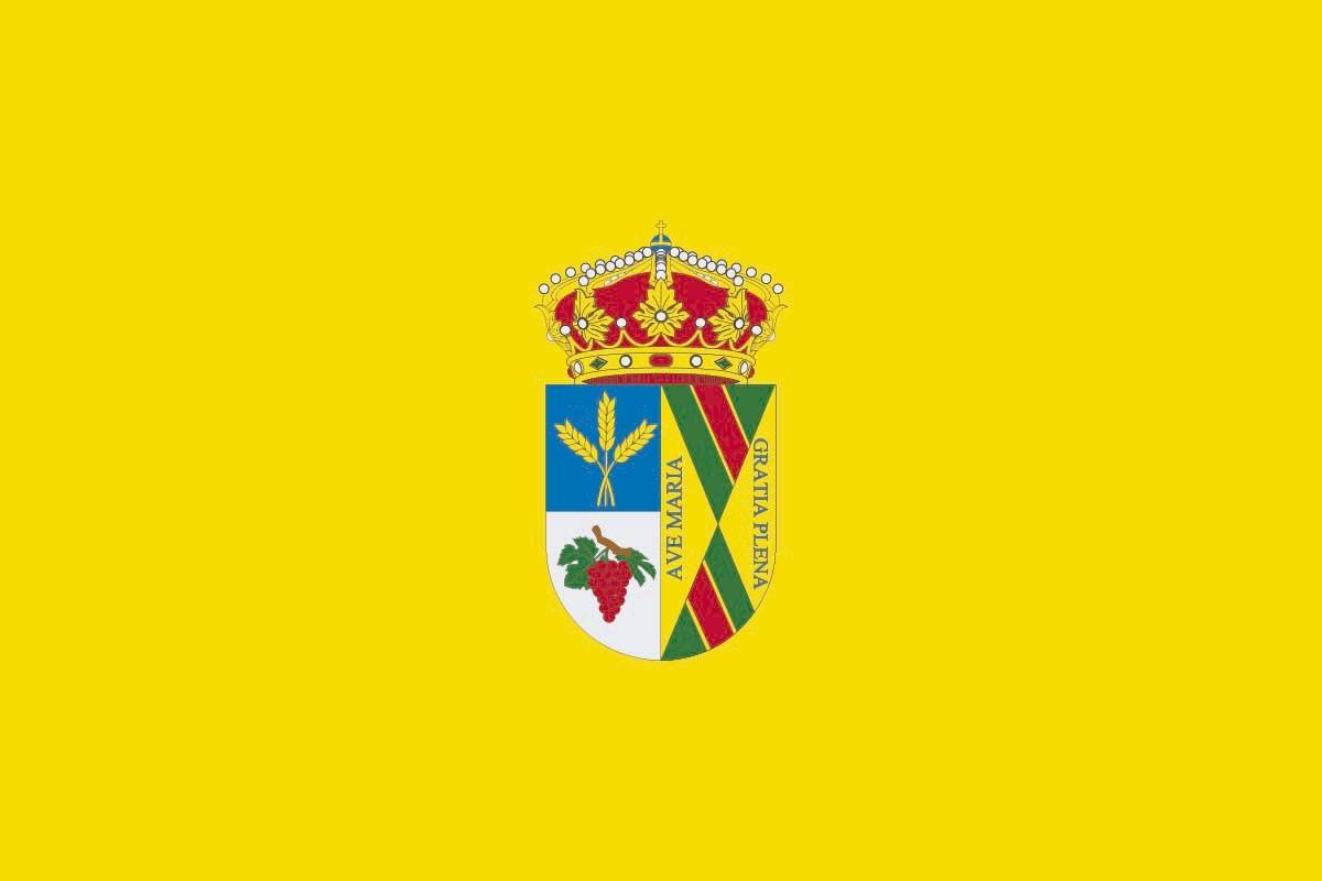 Bandera de despacho de Villanueva del Pardillo de alta calidad