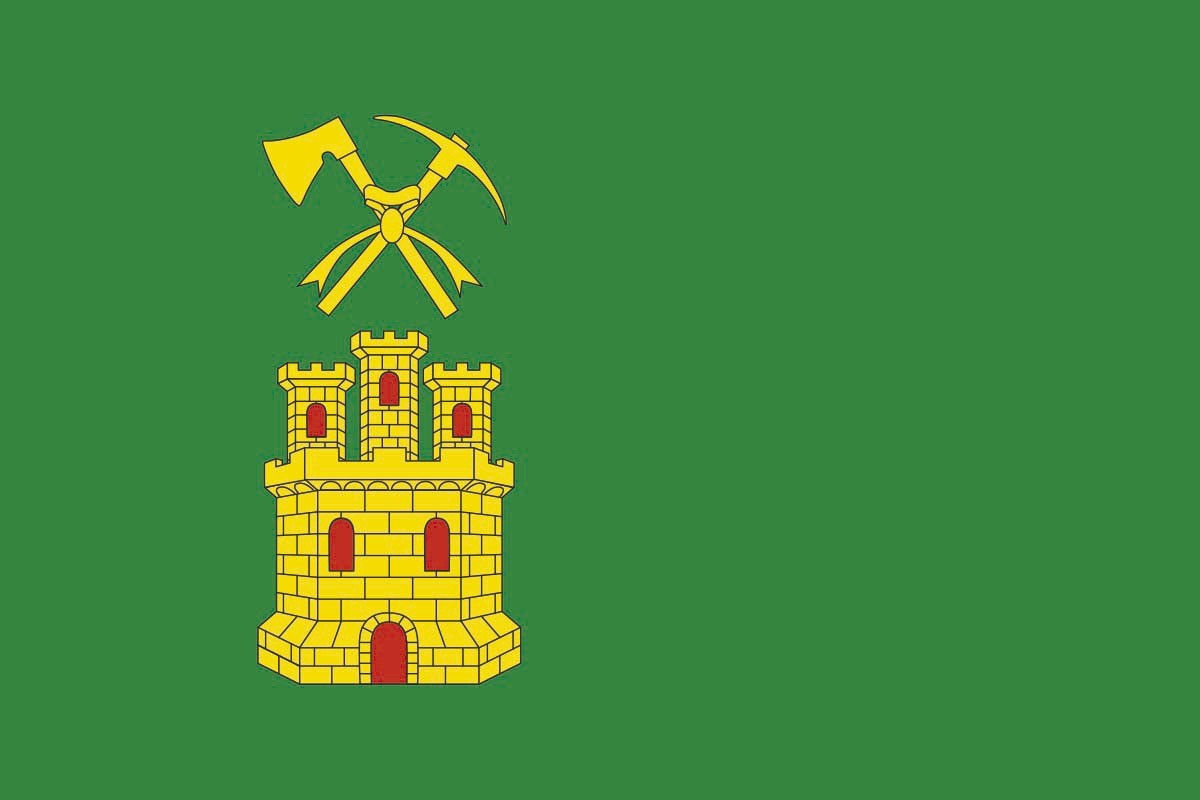 Bandera de despacho de Villaviciosa de Odón de alta calidad