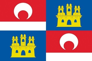 Bandera de despacho de Cornago de alta calidad