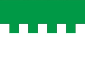 Bandera de despacho de Grávalos de alta calidad