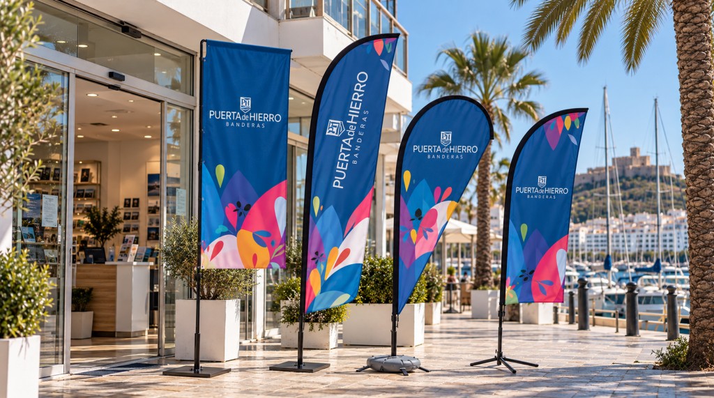 Banderolas publicitarias: guía completa para elegir la mejor