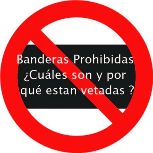 Banderas prohibidas ¿Cuáles son y por qué están vetadas en España, en el fútbol o en Eurovisión?
