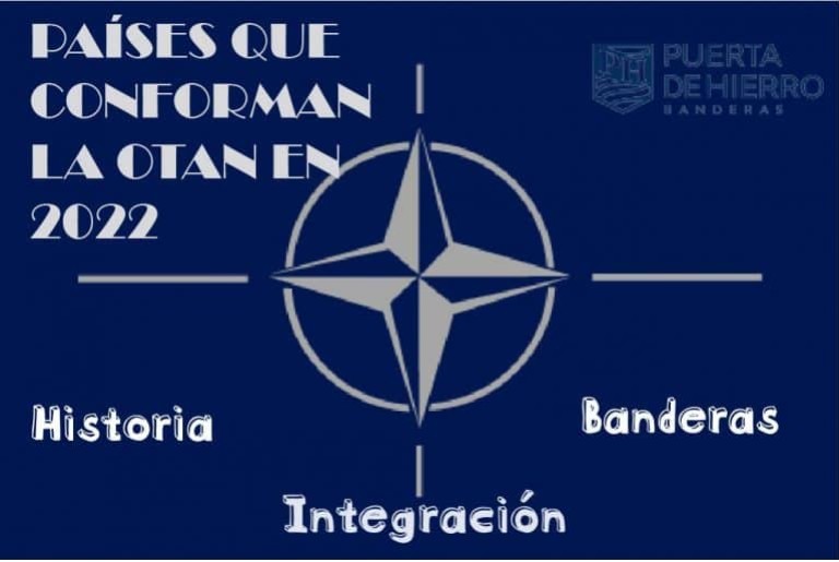 ¿Qué países integran la OTAN en 2022? Bandera de la OTAN