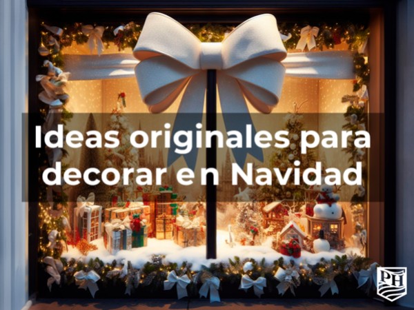 Ideas originales para decorar tu escaparate de navidad