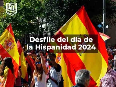 Desfile del día de la hispanidad