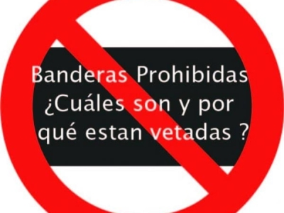 Banderas prohibidas ¿Cuáles son y por qué están vetadas en España, en el fútbol 