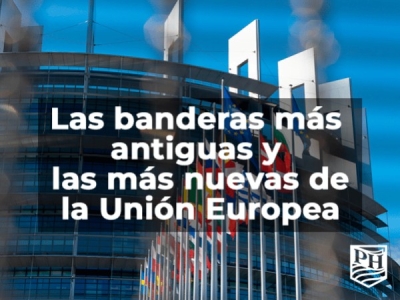 ¿Cuáles son las banderas más antiguas de la Unión Europea? ¿Y las más nuevas?