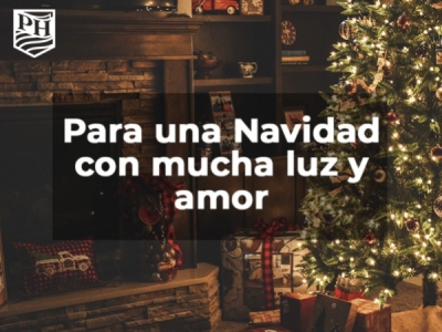 Bandera Niño Jesús y balconera navideña para una Navidad con mucha luz y amor