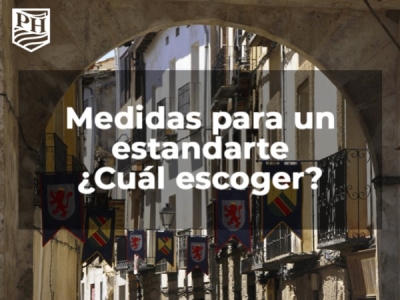 Medidas para un estandarte ¿Cuál escoger?