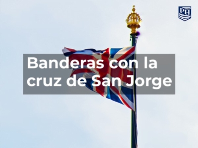 Historia de la bandera de Inglaterra con la Cruz de San Jorge