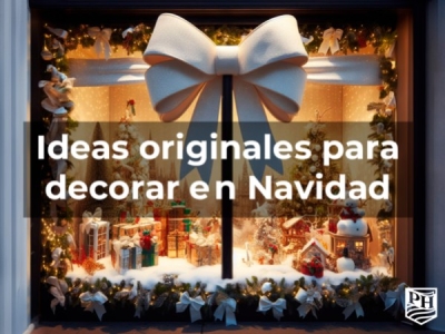Ideas originales para decorar tu escaparate de navidad