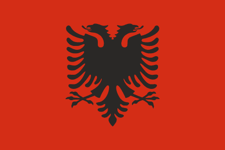BANDERA ALBANIA